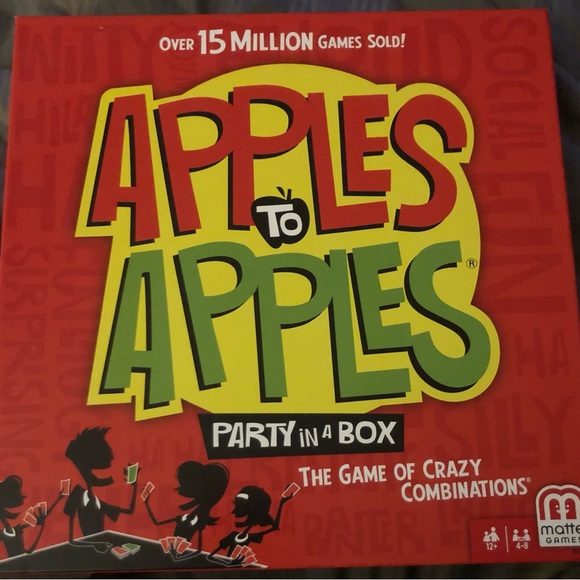 Mattel Apples to Apples Party in a Box Card Game - Picture 1 of 3